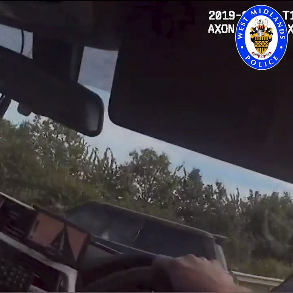 Driver climbs to back seat in attempt to convince police he was passenger after high-speed chase