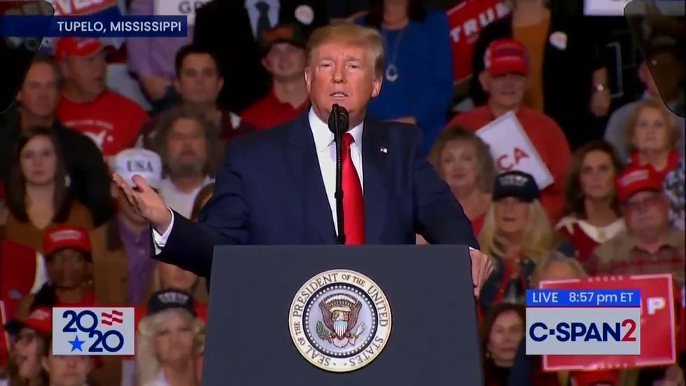 Trump boasts of beating 'Barack Hussein Obama': 'The only time I saw work hard was when he was trying to beat me'