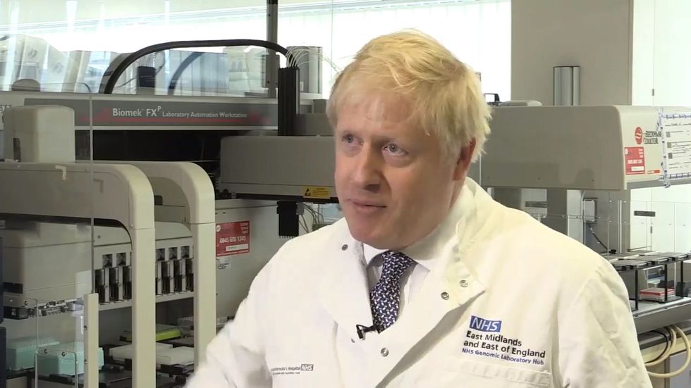 Boris Johnson compares his Brexit deal to a microwave meal