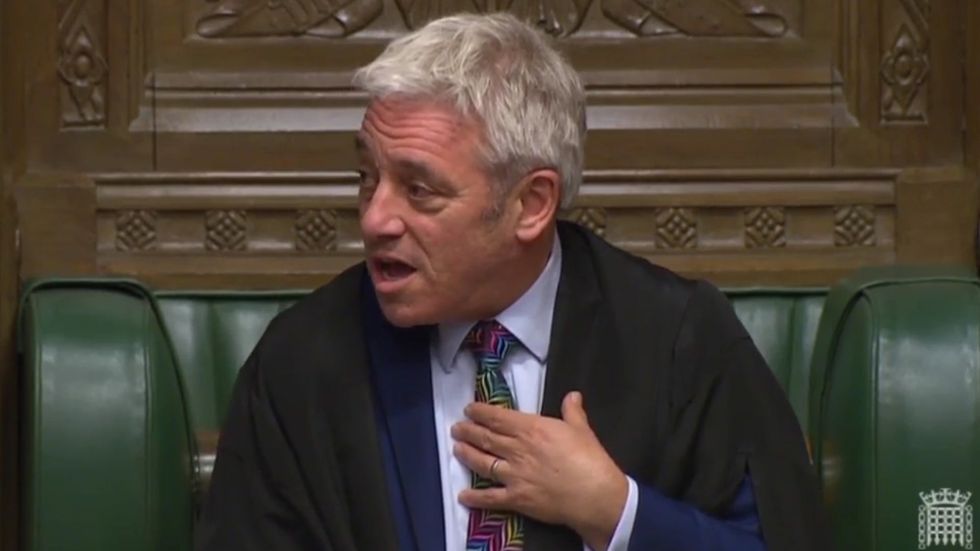John Bercow says he'll stay on as the House Speaker past thursday if he is asked to
