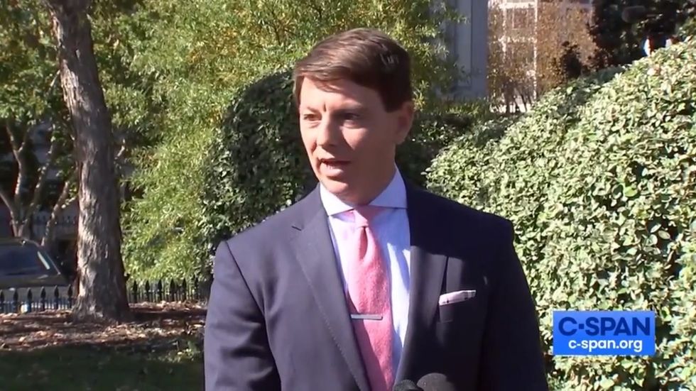 White House claims that there were 'some people cheering' when Trump was booed at the baseball game