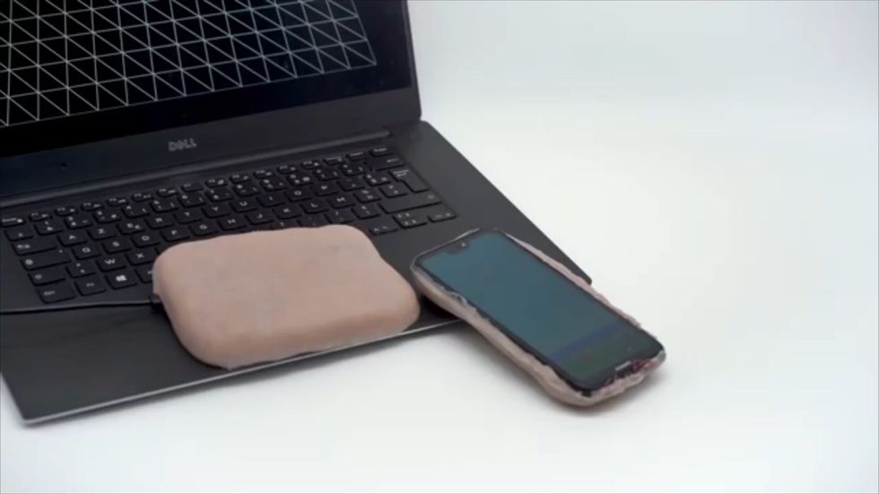Scientists build ‘artificial skin’ interface that can be added to phones and laptops