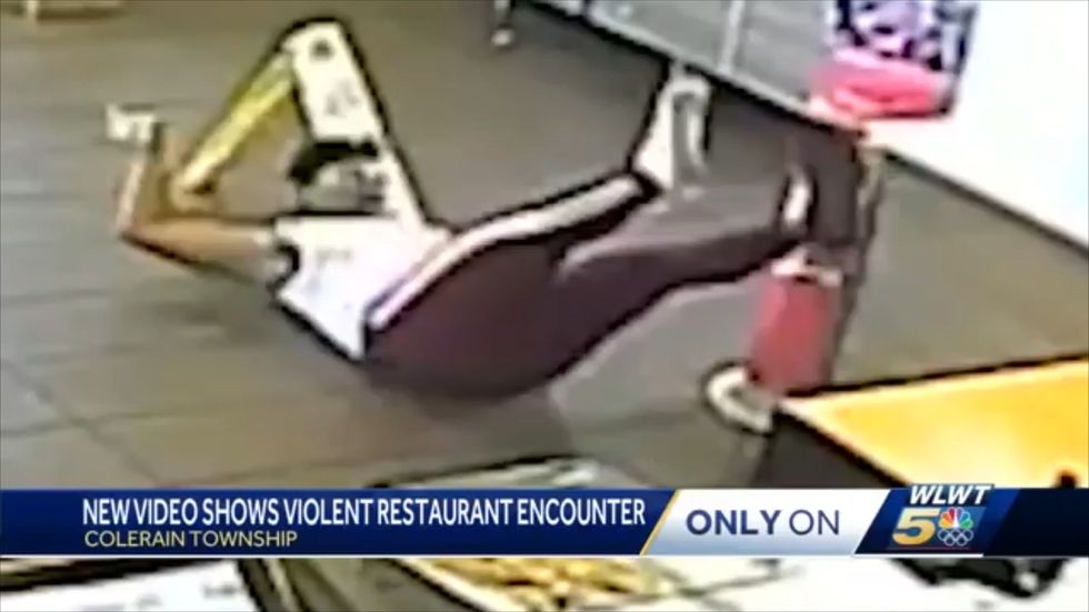 Woman hit in the face with blender at McDonalds