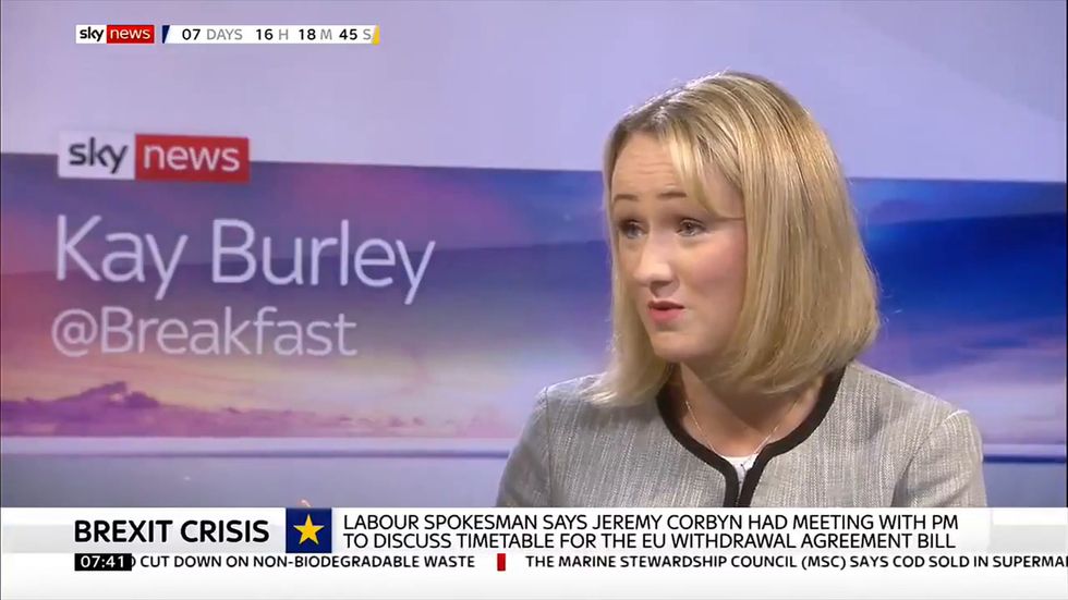 Rebecca Long-Bailey refuses to say when Labour wants a general election