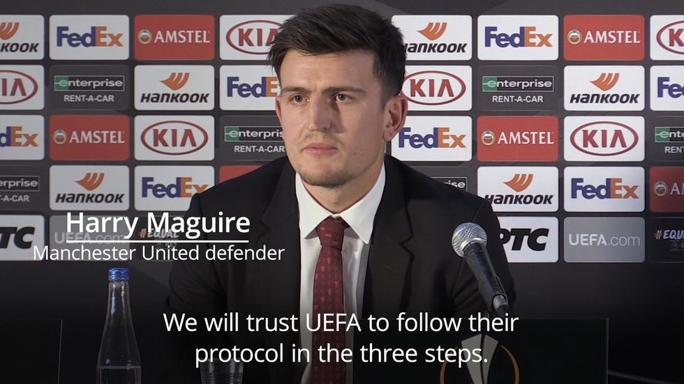 Harry Maguire confident of ‘great atmosphere’ in Belgrade amid racism concerns
