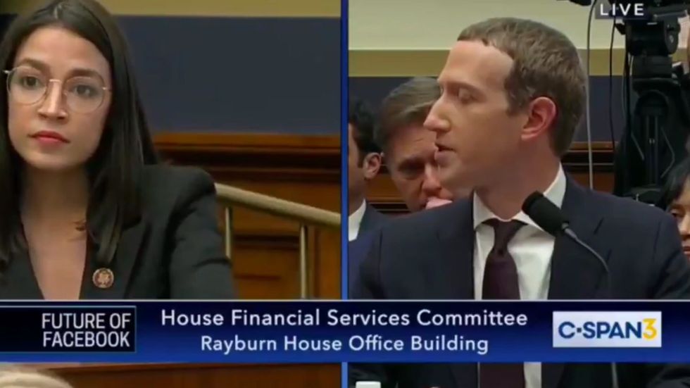 Mark Zuckerberg stumbles over Alexandria Ocasio-Cortez's questions about white supremacy during Congress hearing