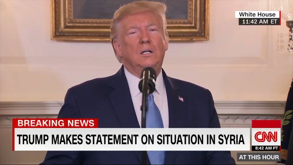 Donald Trump announces he will remove sanctions on Turkey over Syria conflict
