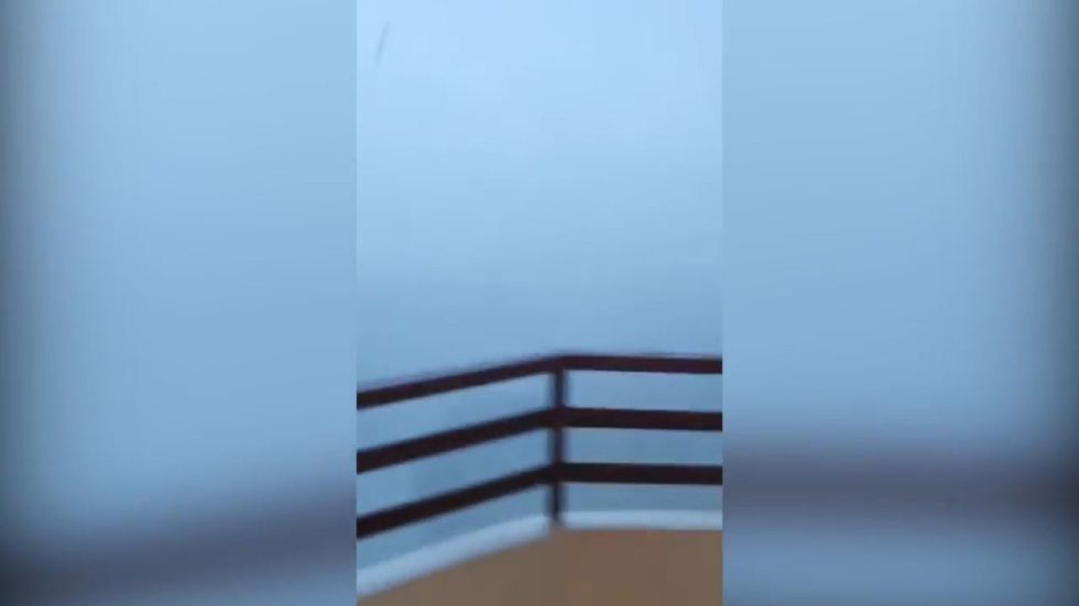 Tornado rips through holiday resort in Ibiza