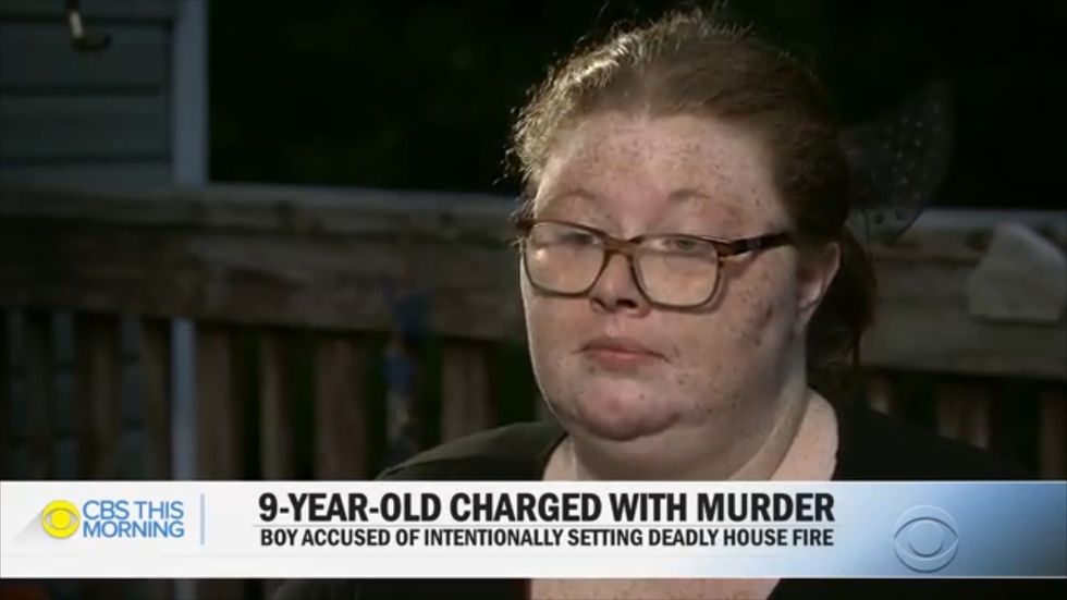 Mother of 9-year-old charged in fire that killed family members: 'He's not a monster'