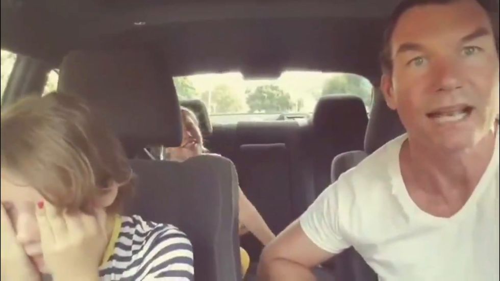 Jerry O’Connell forces his kids to listen to Prince
