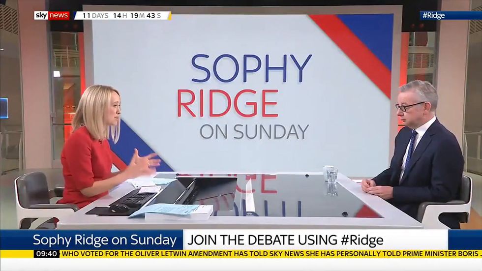 Michael Gove adamant UK will still leave EU by 31 October despite extension letter being sent