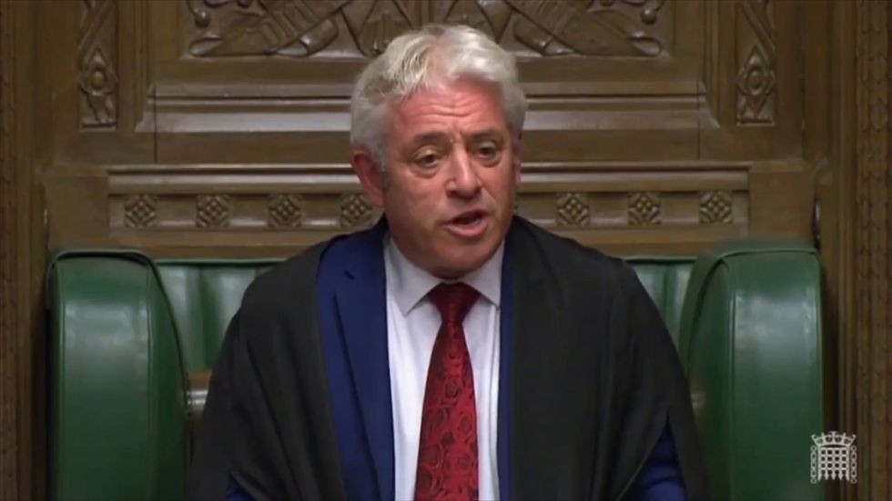 Speaker John Bercow 'ready to sign letter' asking for Article 50 extension if asked by courts or parliament