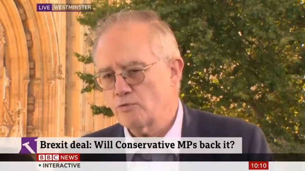 John Baron says Brexiteers back Brexit deal because it will allow crash-out next year
