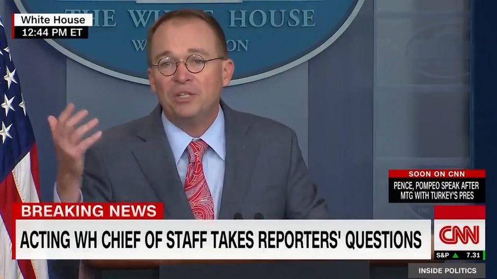 The White House chief of staff says the G7 summit will take place at Trump's Miami golf resort