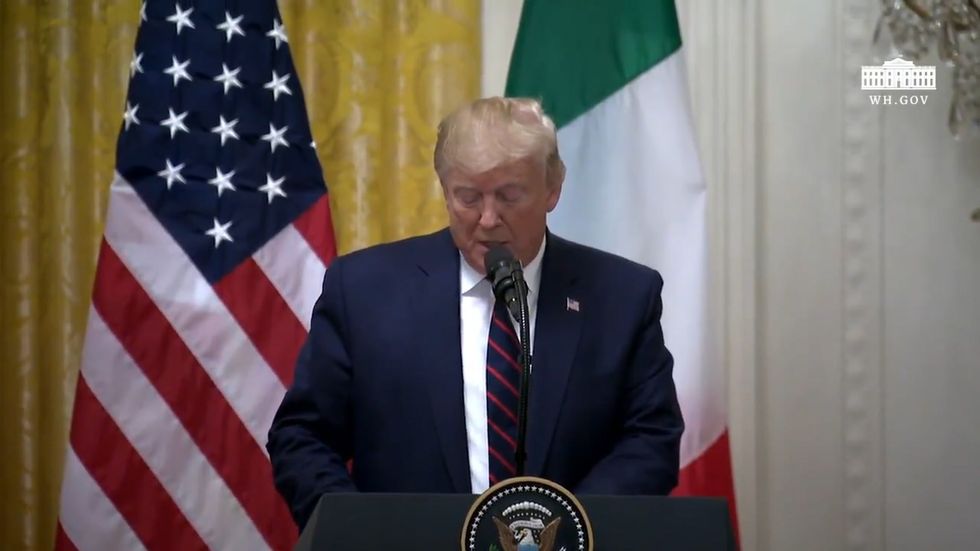 Donald Trump claims US bound with Italy since Ancient Rome
