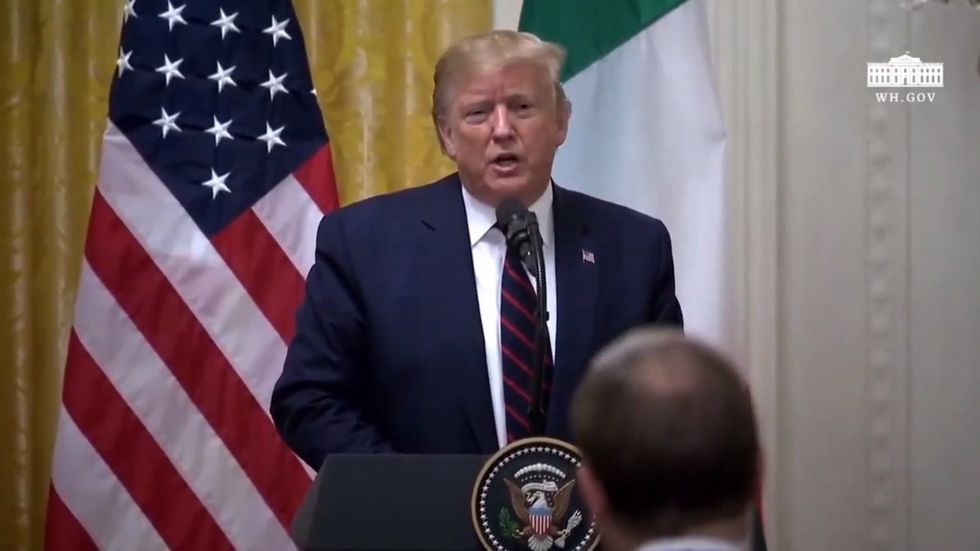 Trump angrily denies giving Turkey's Erdogan 'green light' for Syria invasion