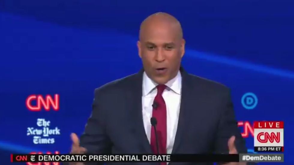 Democratic debate: AOC praises Cory Booker for encouraging men to fight for women's reproductive rights