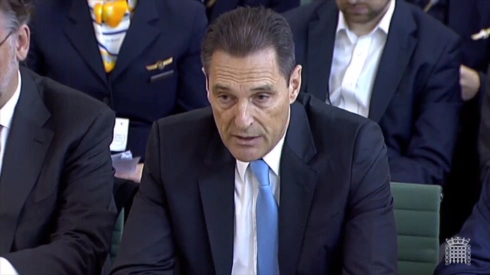 Thomas Cook chief executive criticised by MPs