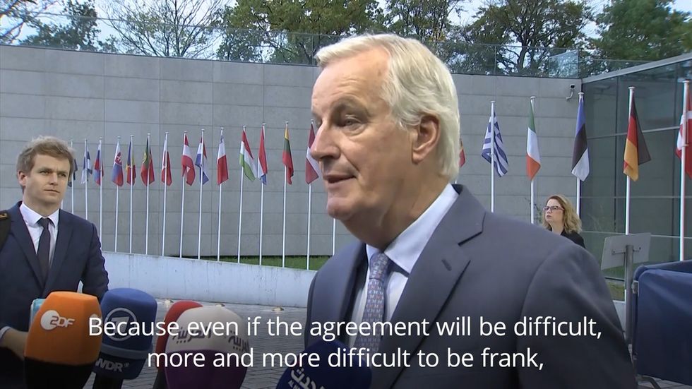 Barnier: Brexit deal still possible this week