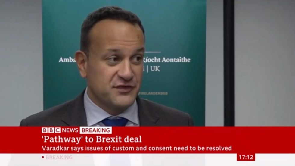 Leo Varadkar: treaty agreement on UK’s withdrawal from EU is 'possible' by end of October
