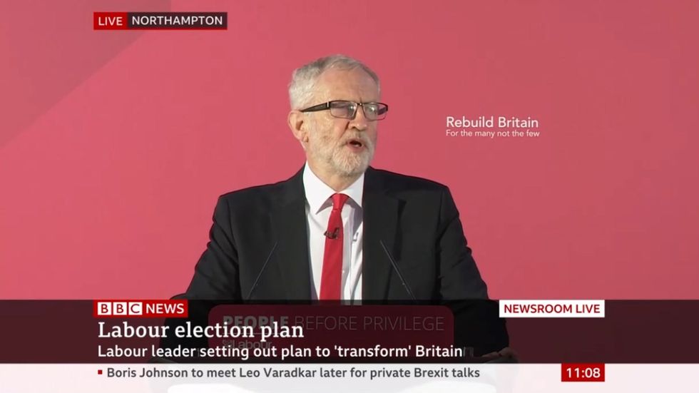 Jeremy Corbyn says 'let's have an election'