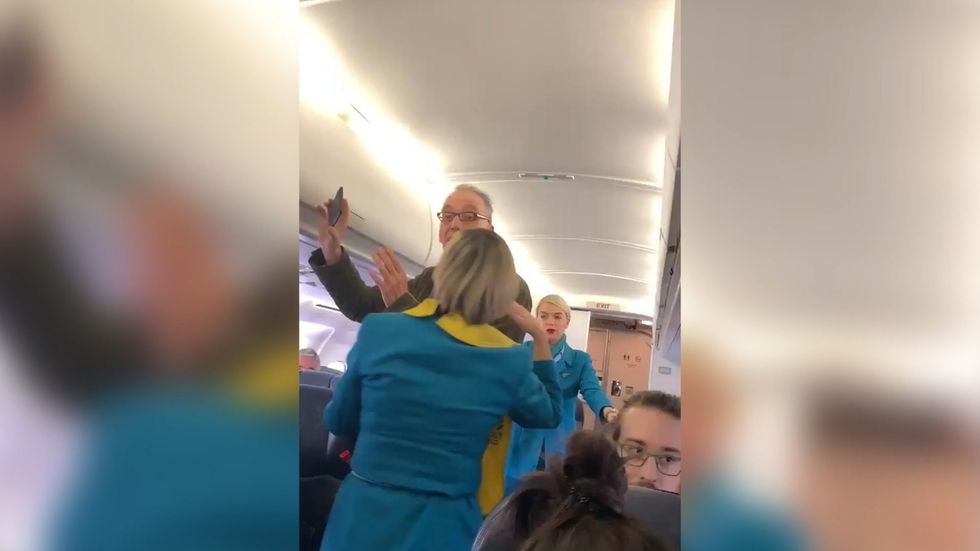 Flight infiltrated by climate change protester