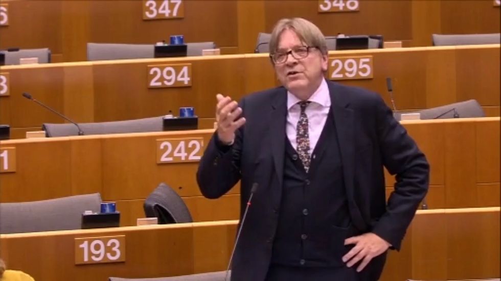 Guy Verhofstadt brands Brexiteers 'traitors'