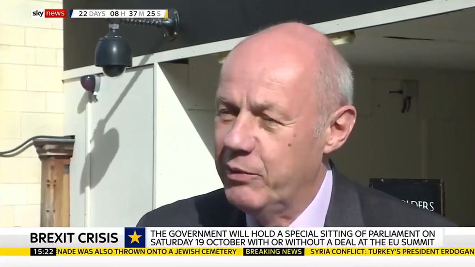 Damian Green says Boris Johnson agrees that no-deal Brexit should not be in next Conservative manifesto