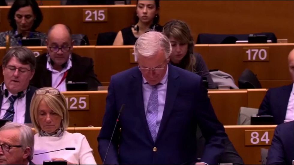 Michel Barnier says EU currently 'not able to find Brexit agreement' with UK