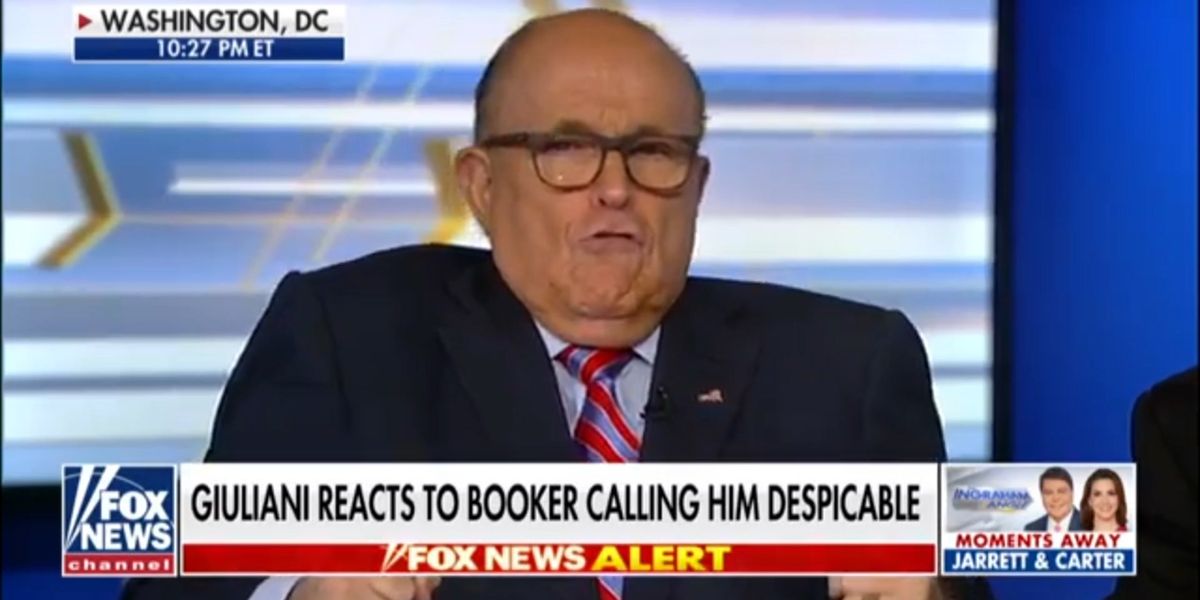 Rudy Giuliani dubs himself 'Spartacus' in apparent mimic of Corey ...