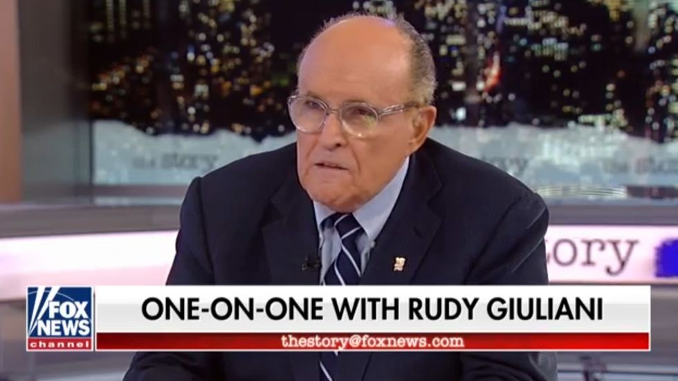 Rudy Giuliani says his mission is to 'disrupt the world'
