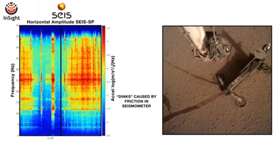 Nasa releases audio of recordings from surface of mars