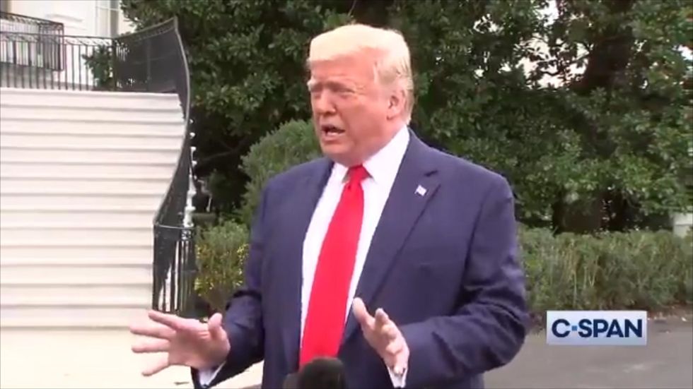 Donald Trump says he wants both Ukraine and China to investigate Joe Biden and his son