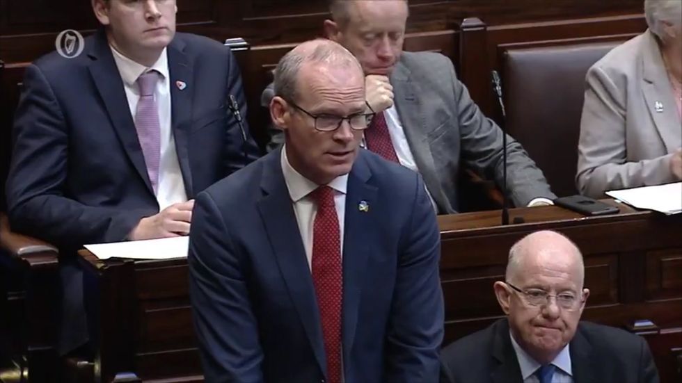 Simon Coveney says Ireland 'cannot possibly' support Boris Johnson's Brexit plan