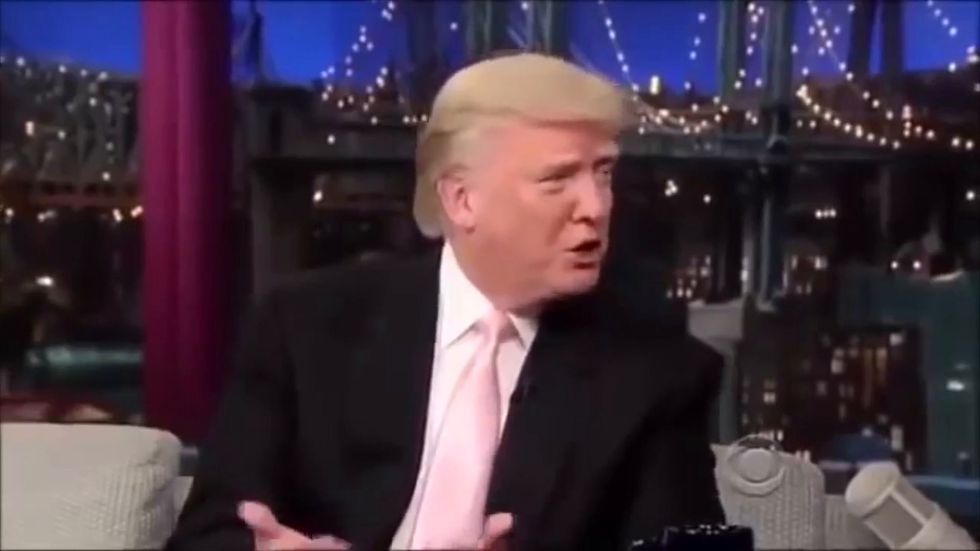 Donald Trump calls the Mafia 'very nice people' in 2013 interview with David Letterman