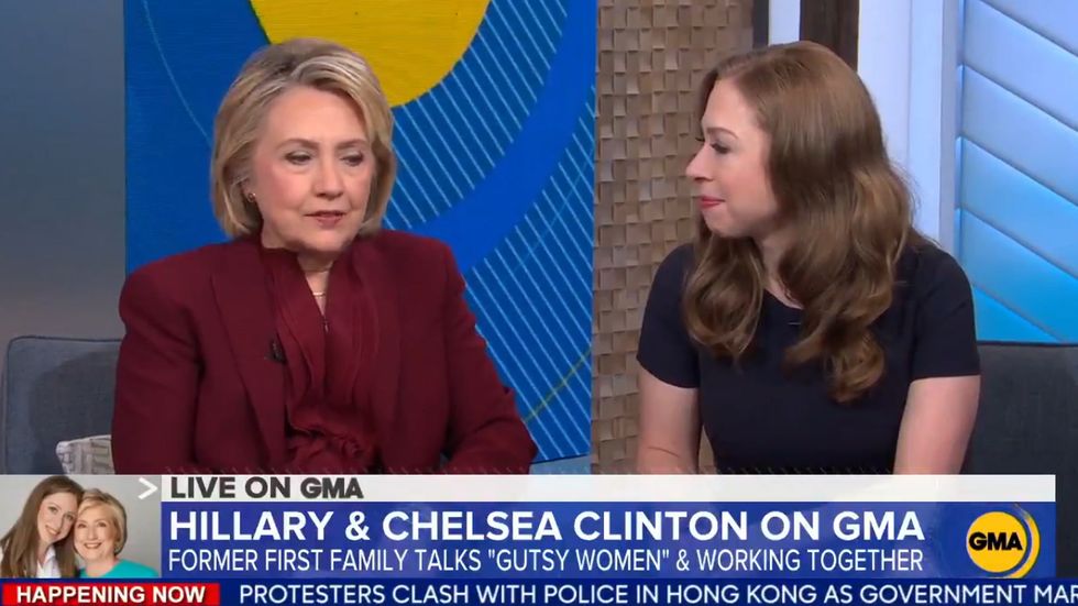 Hillary Clinton says the gutsiest decision she ever made in her personal life was to stay in her marriage
