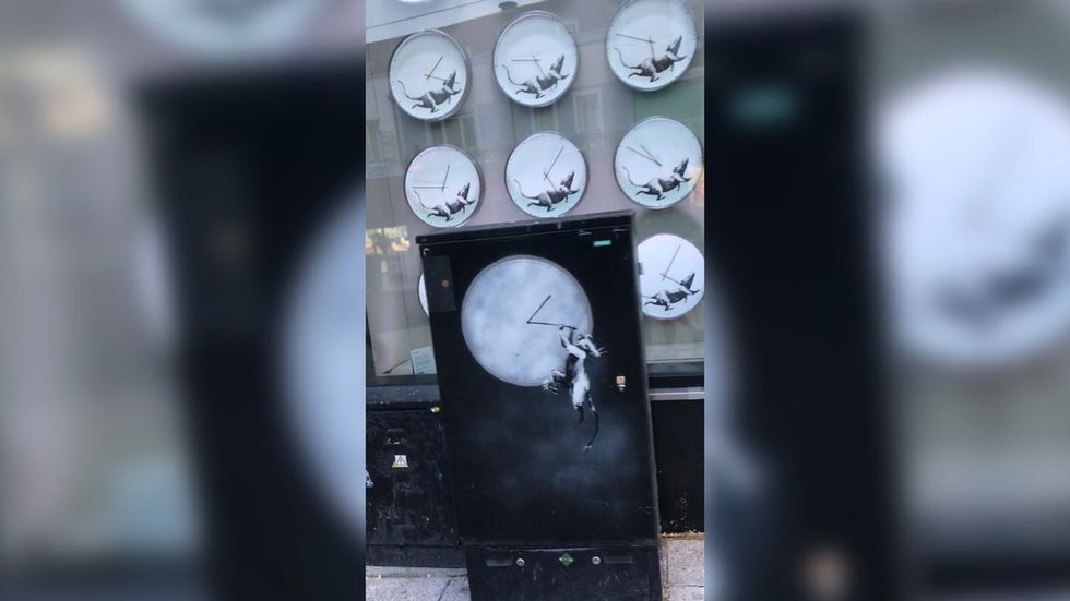 New Banksy installation appears in London