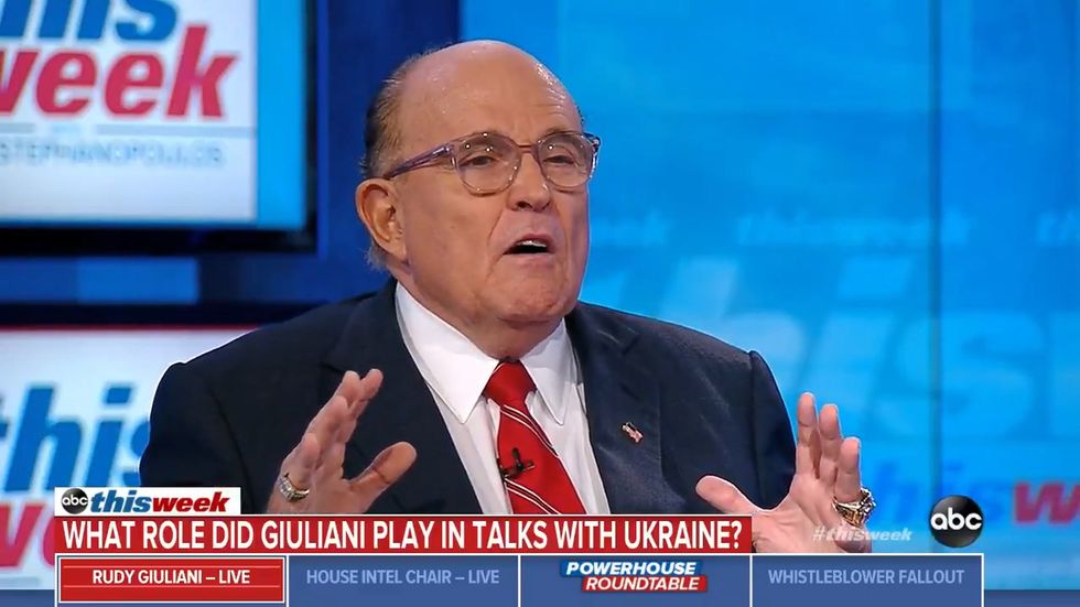 Rudy Giuliani contradicts himself after claiming he would not cooperate with impeachment investigation