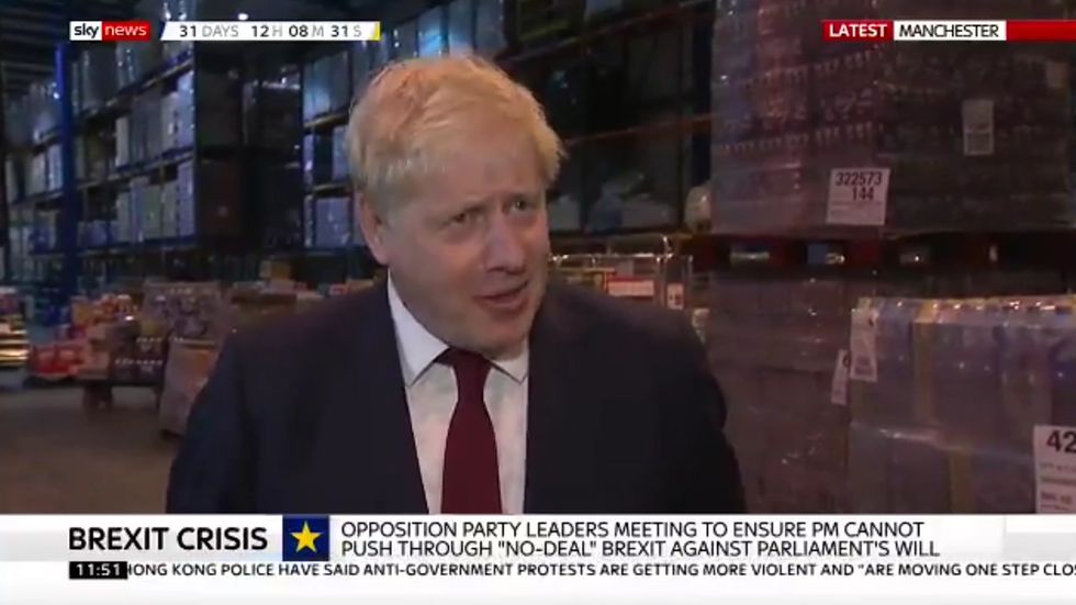 'No' Boris Johnson denies allegations he squeezed a journalist's thigh without her permission