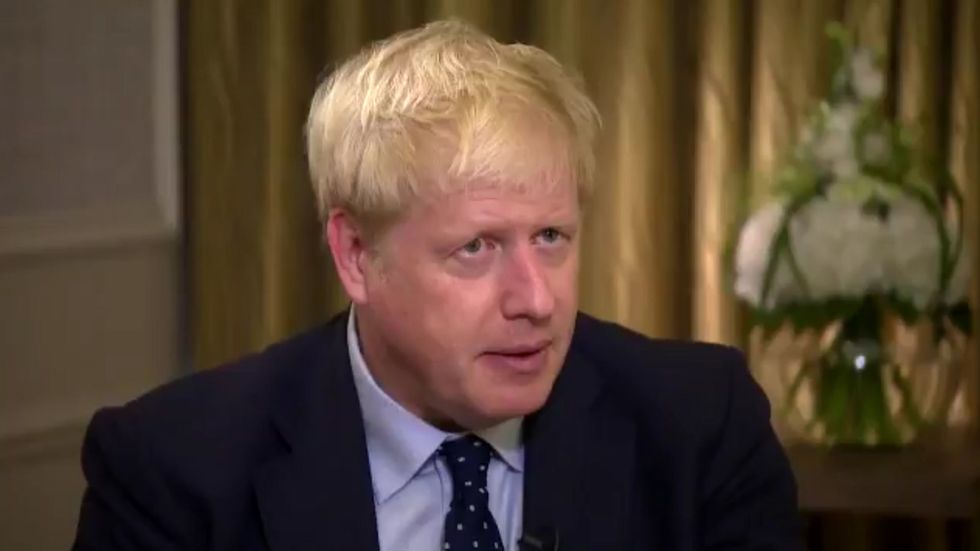 Boris disputes definition of  'spaffing' after being confronted over child sex abuse investigation remarks