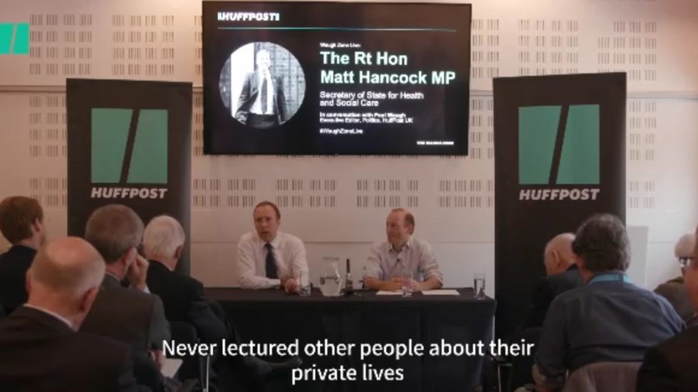 Matt Hancock defends Boris Johnson after sexual harrassment allegation