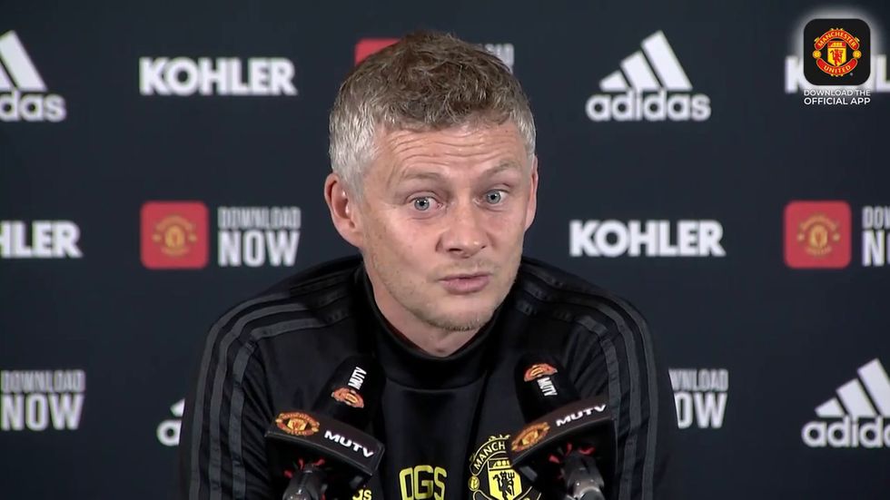 Ole Gunnar Solskjaer previews Arsenal clash