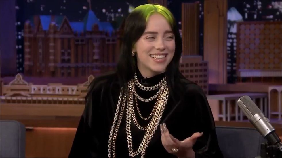 Billie Eilish discusses making world tour as sustainable as possible in partnership with Reverb