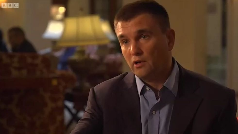 Ukraine's former Foreign Minister Pavlo Klimkin rejects claims by Donald Trump concerning Joe Biden