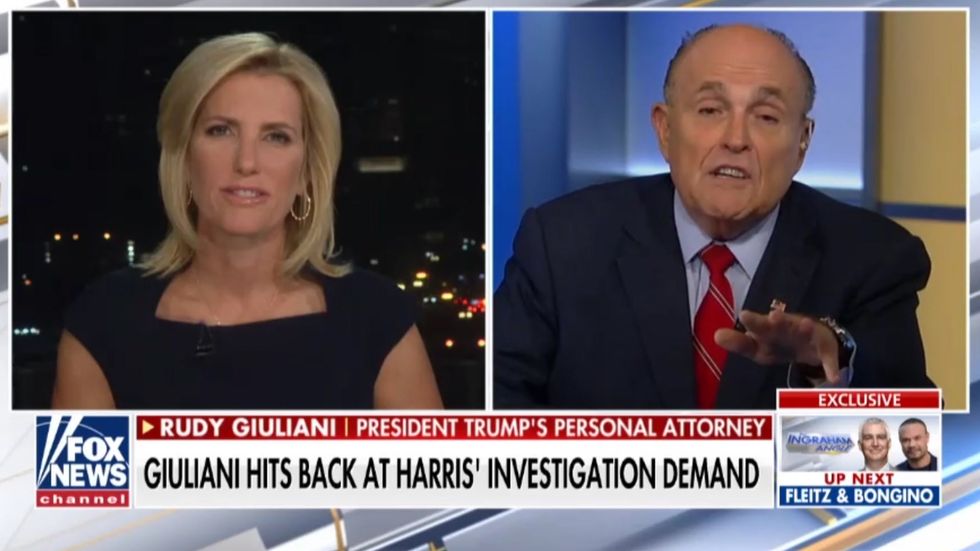 Rudy Giuliani says he knew 'Washington swamp people' would try to kill him for looking into Biden