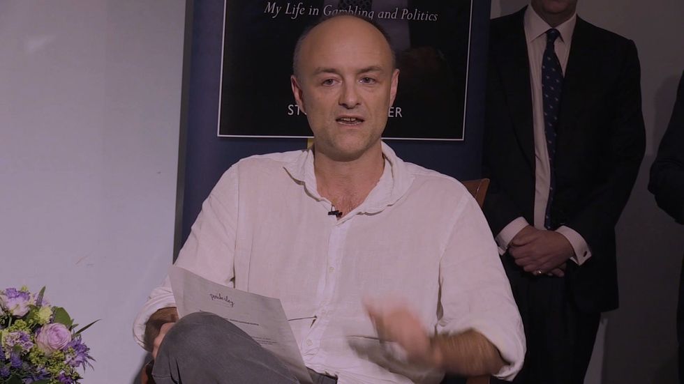 Cummings claims Brexit negotiations are a 'walk in the park'