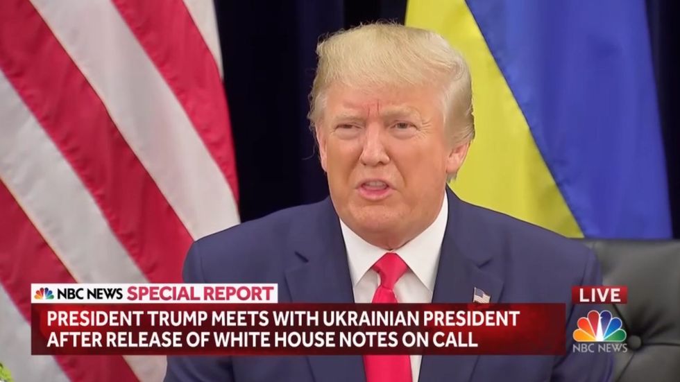 Trump pushes theory that Hillary Clinton's deleted emails could be in Ukraine