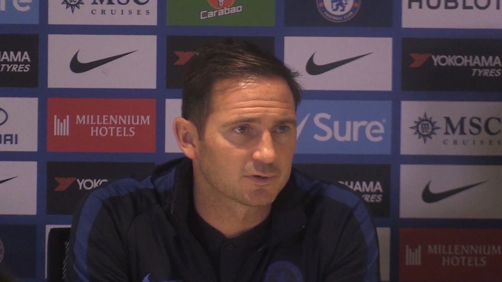 Lampard pleased by 7-1 victory against Grimsby