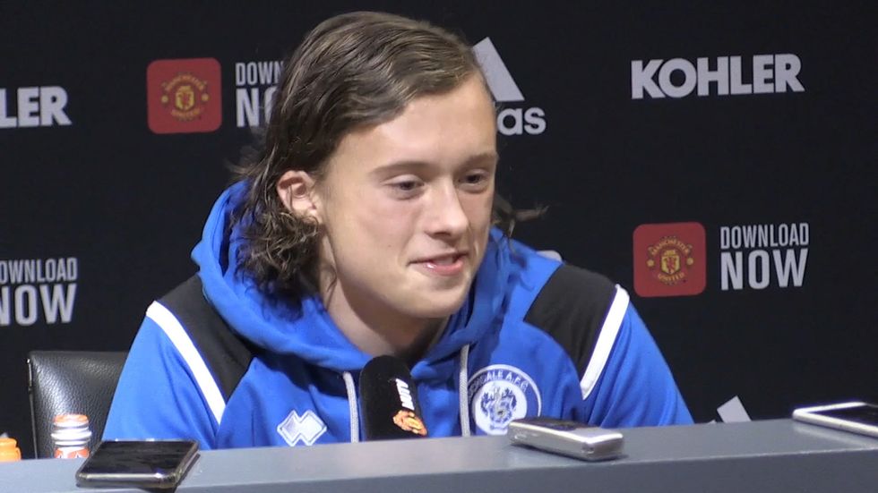 Rochdale teen Matheson stars in defeat to United