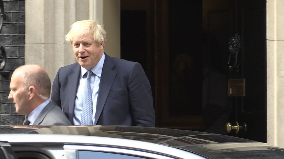 Boris Johnson leaves Downing Street to face MPs after Supreme Court defeat